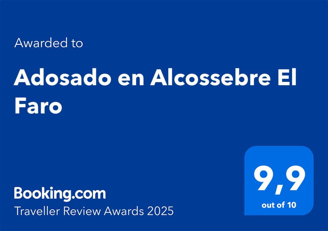 Villa Adosado En Alcossebre El Faro Exterior foto